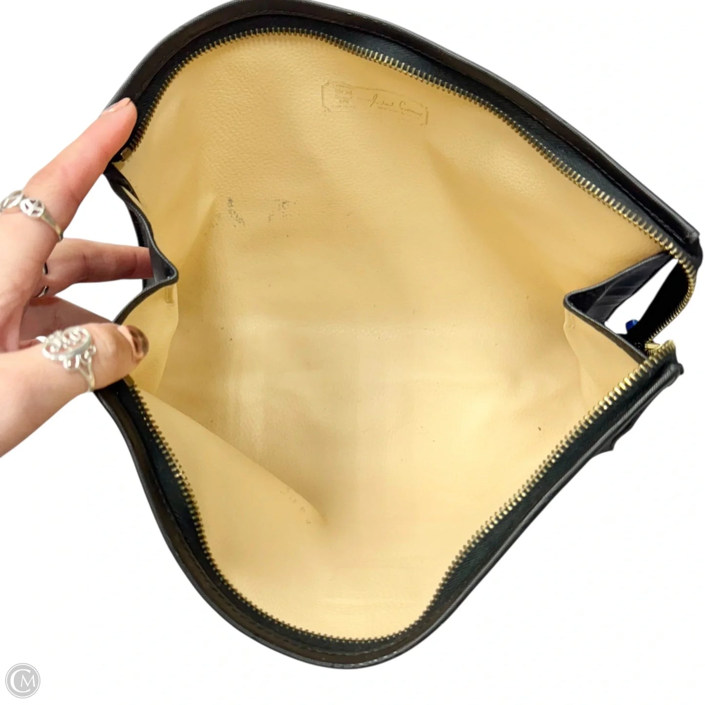 Makeup Bag Luxury Designer By Mcm, Size: Medium