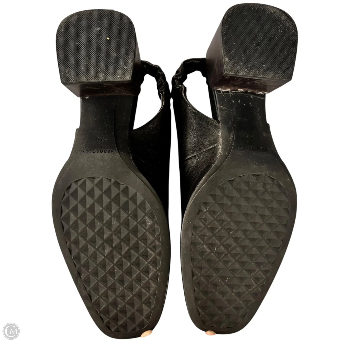 Shoes Heels Block By Aerosoles In Black, Size: 7.5