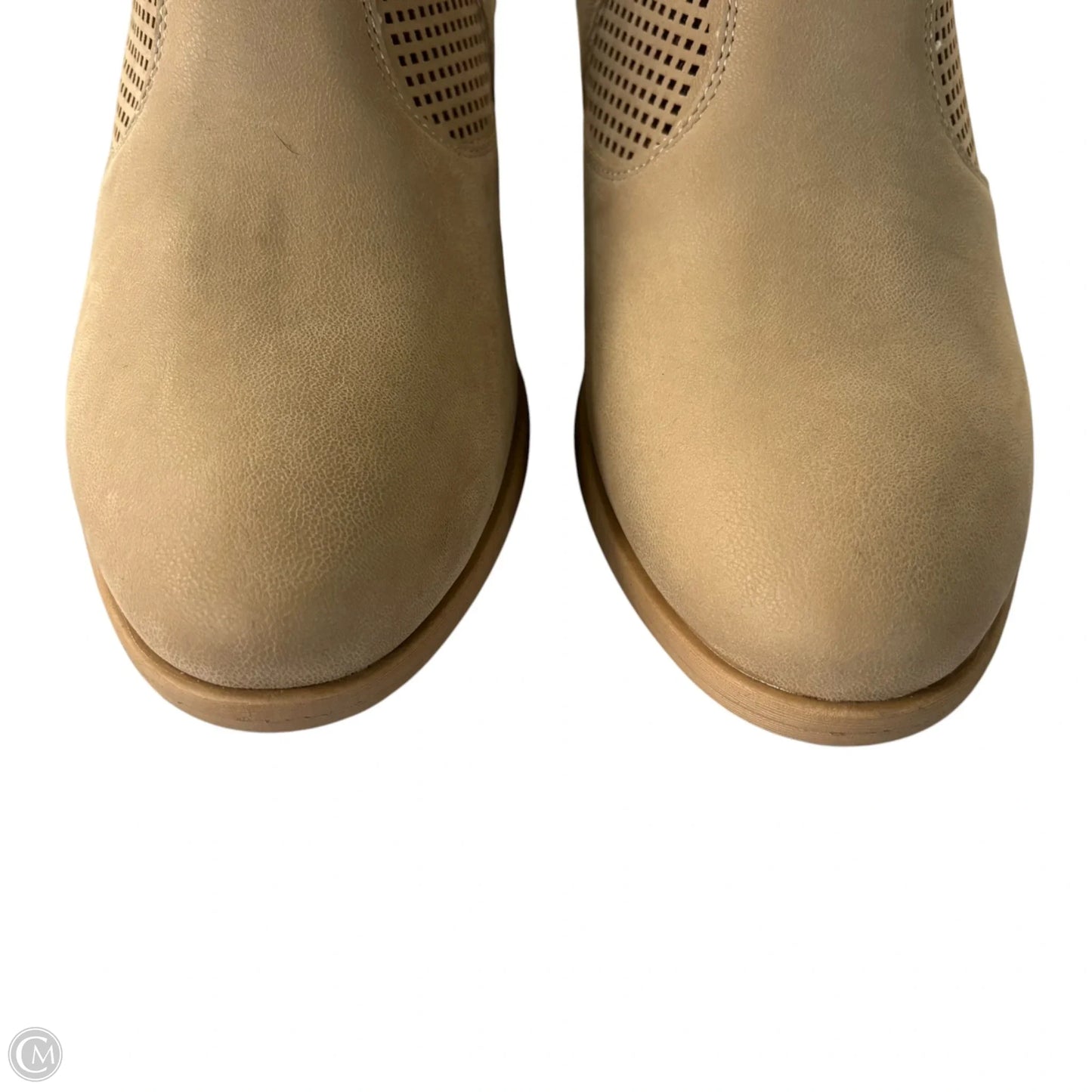 Boots Ankle Flats By Mia In Tan, Size: 9