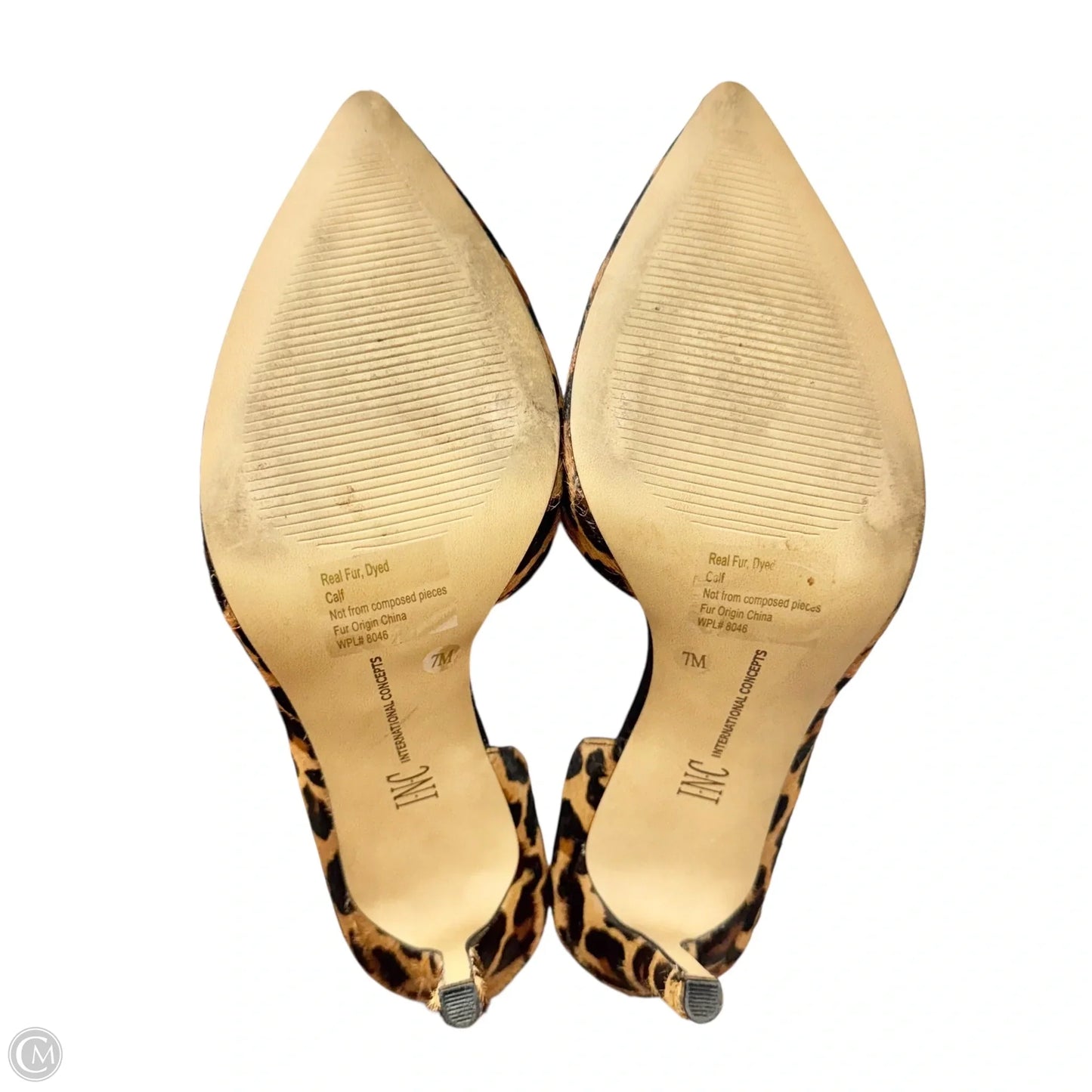 Shoes Heels Stiletto By Inc In Leopard Print, Size: 7