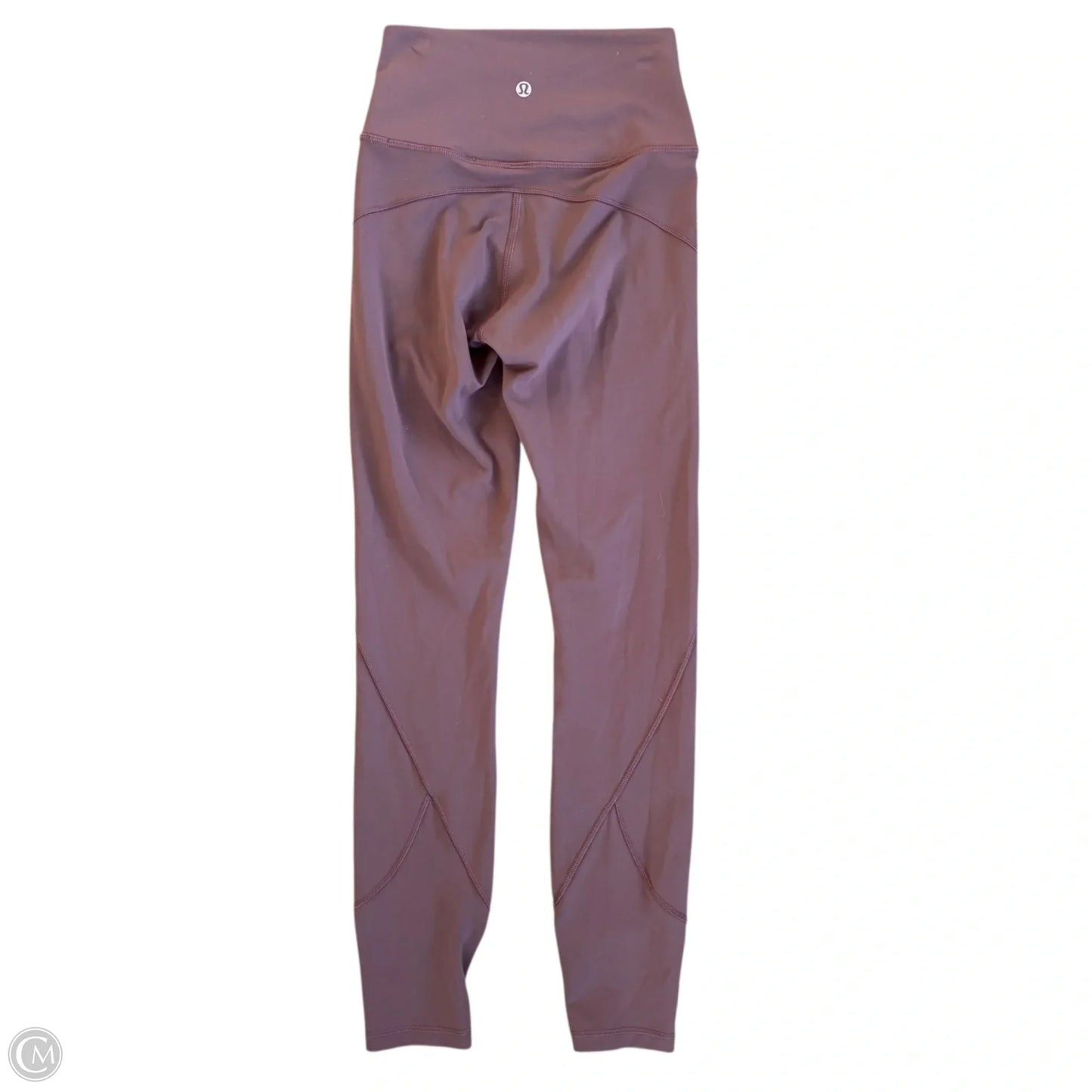 Athletic Leggings By Lululemon In Mauve, Size: Xs