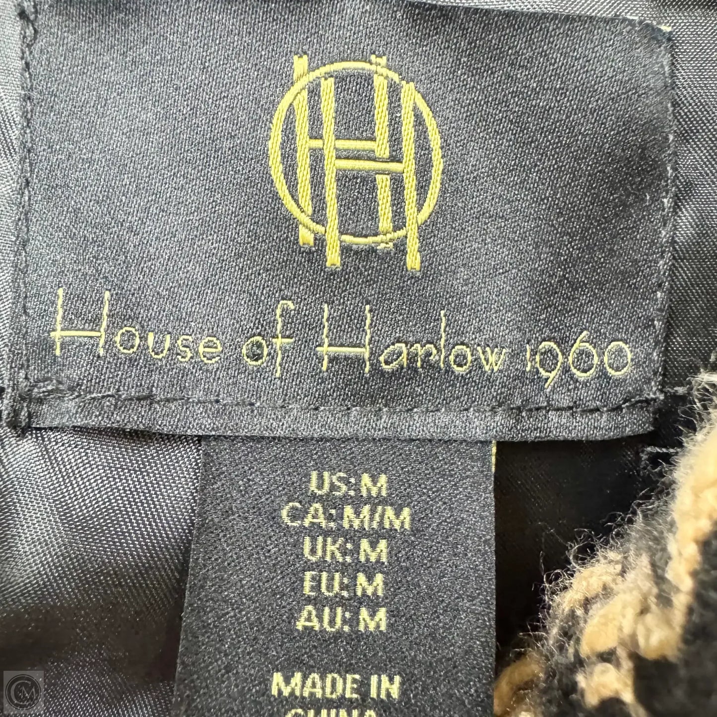 Jacket Other By House Of Harlow In Black & Brown, Size: M