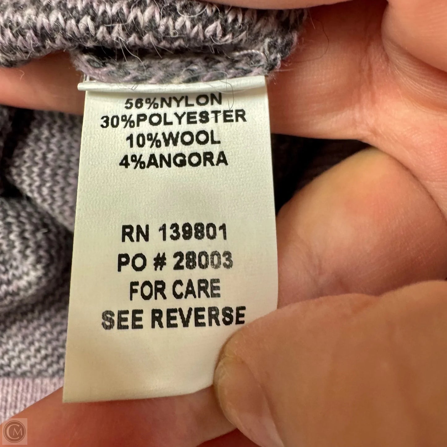 Sweater Cardigan By Zero Degrees Celsius In Purple, Size: S