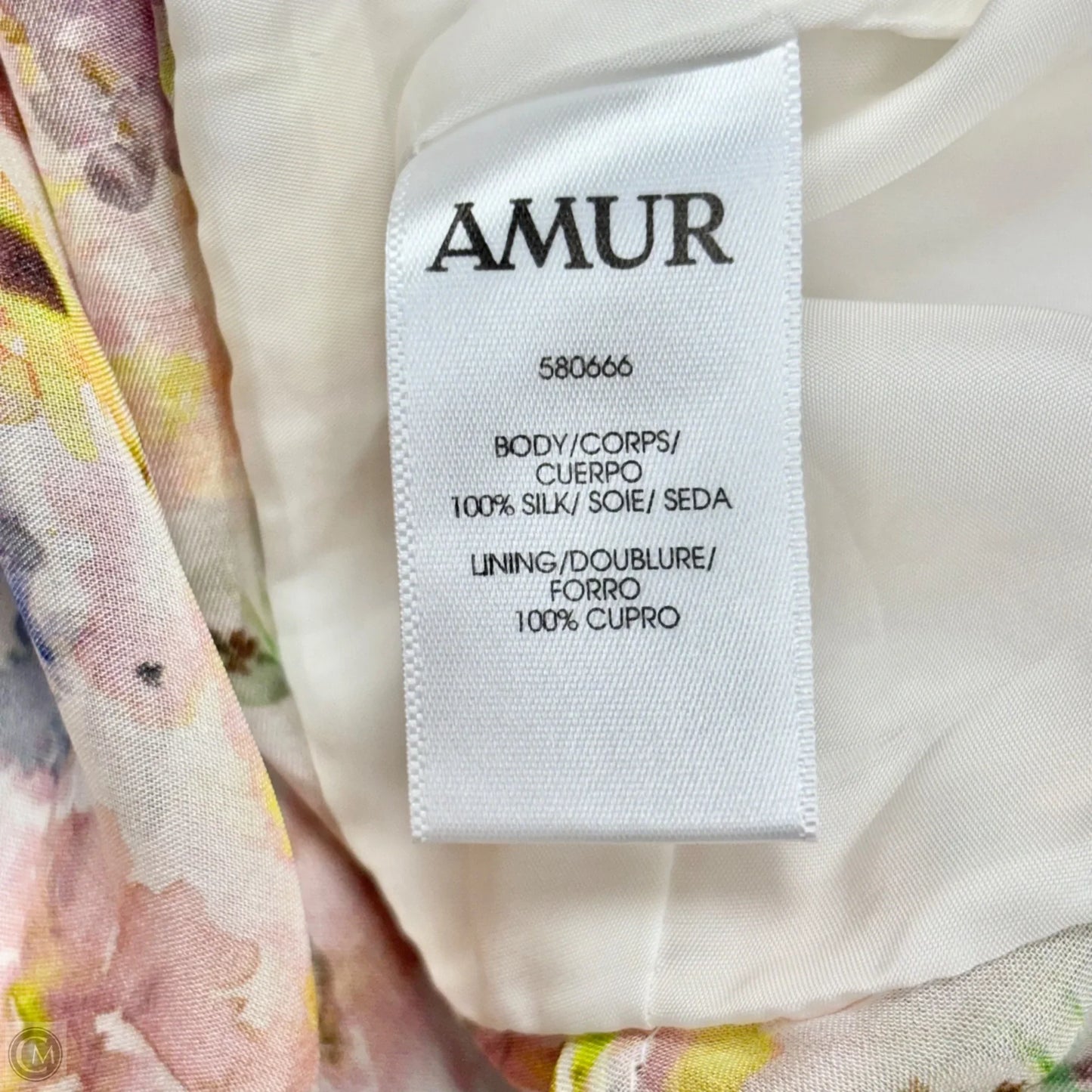 Dress Casual Midi By Amur In Floral Print, Size: S