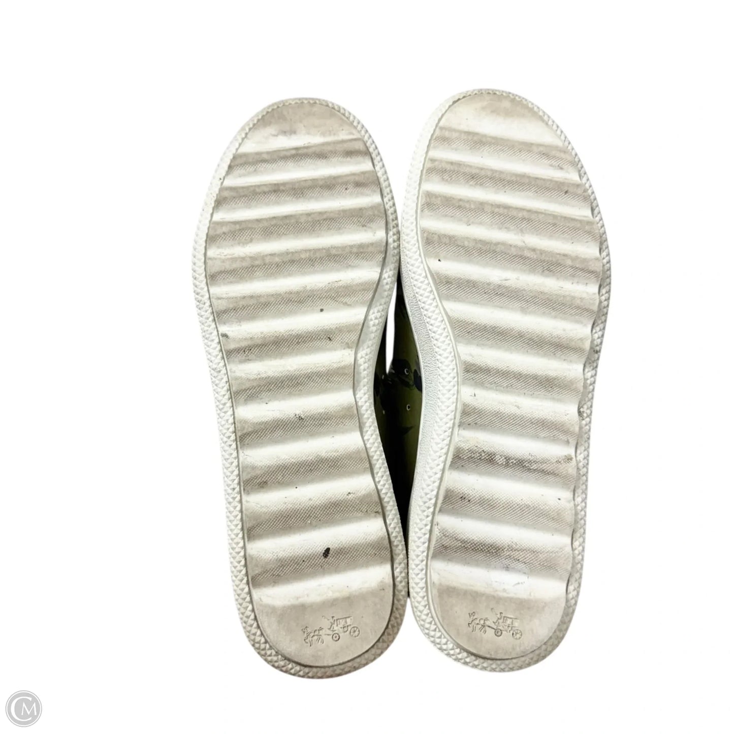 Shoes Designer By Coach In Black & Green, Size: 7