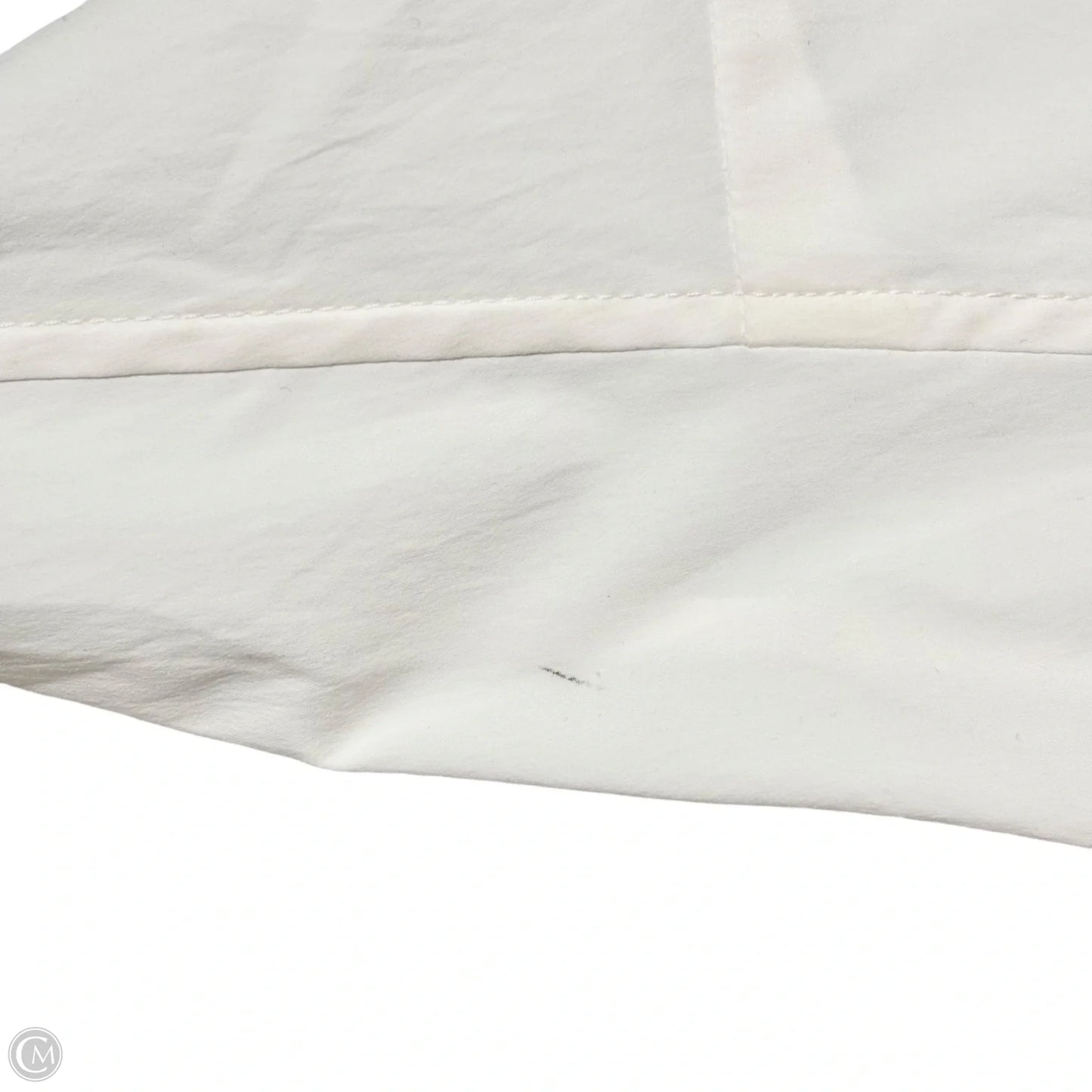 Athletic Top Long Sleeve Crewneck By Athleta In White, Size: Xl