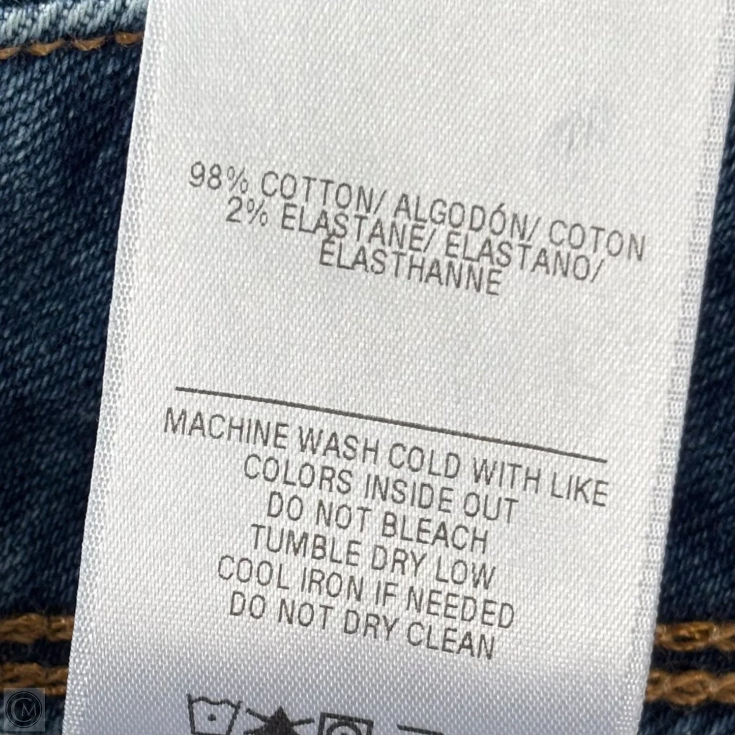 Shorts By Hudson In Blue Denim, Size: 14