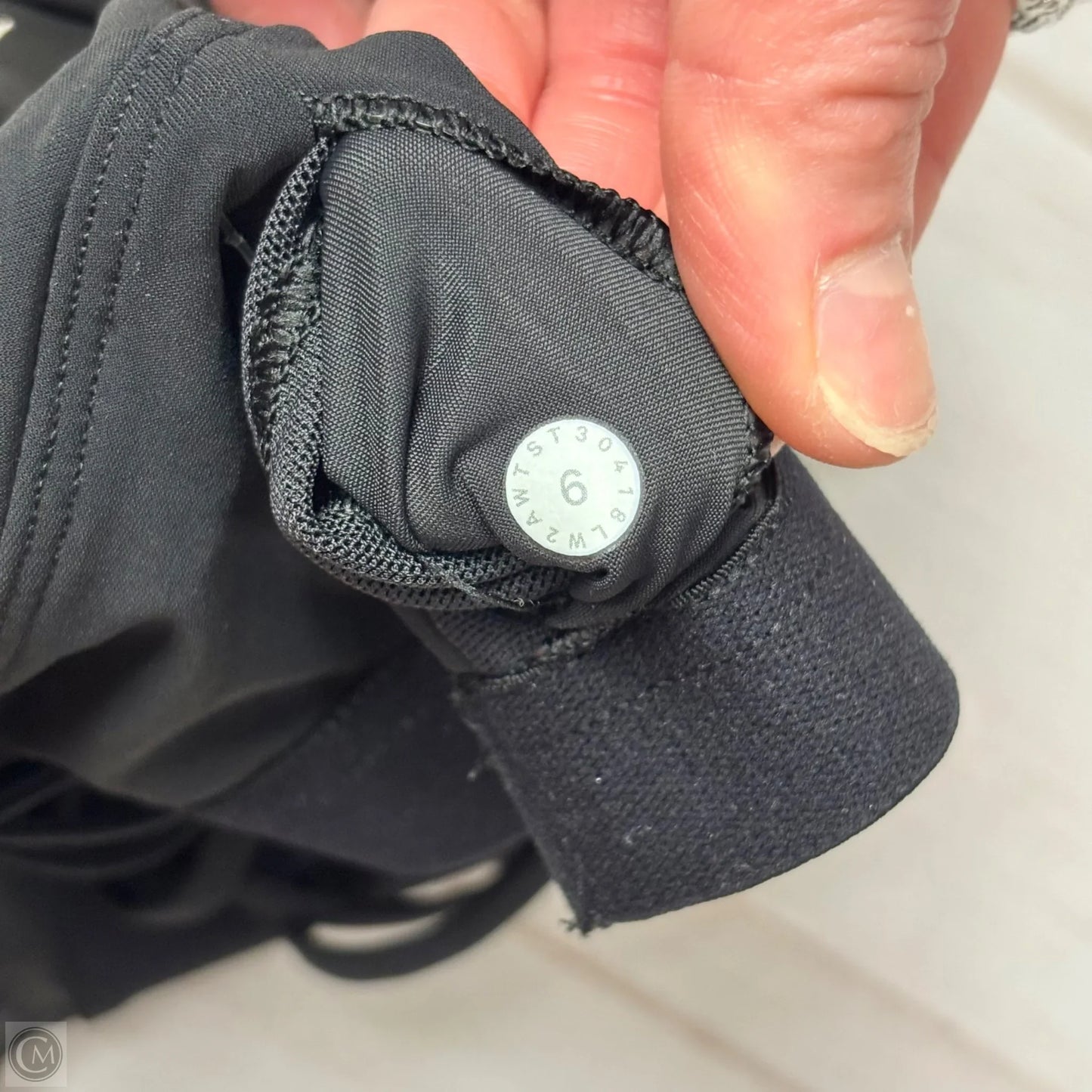 Athletic Bra By Lululemon In Black, Size: M