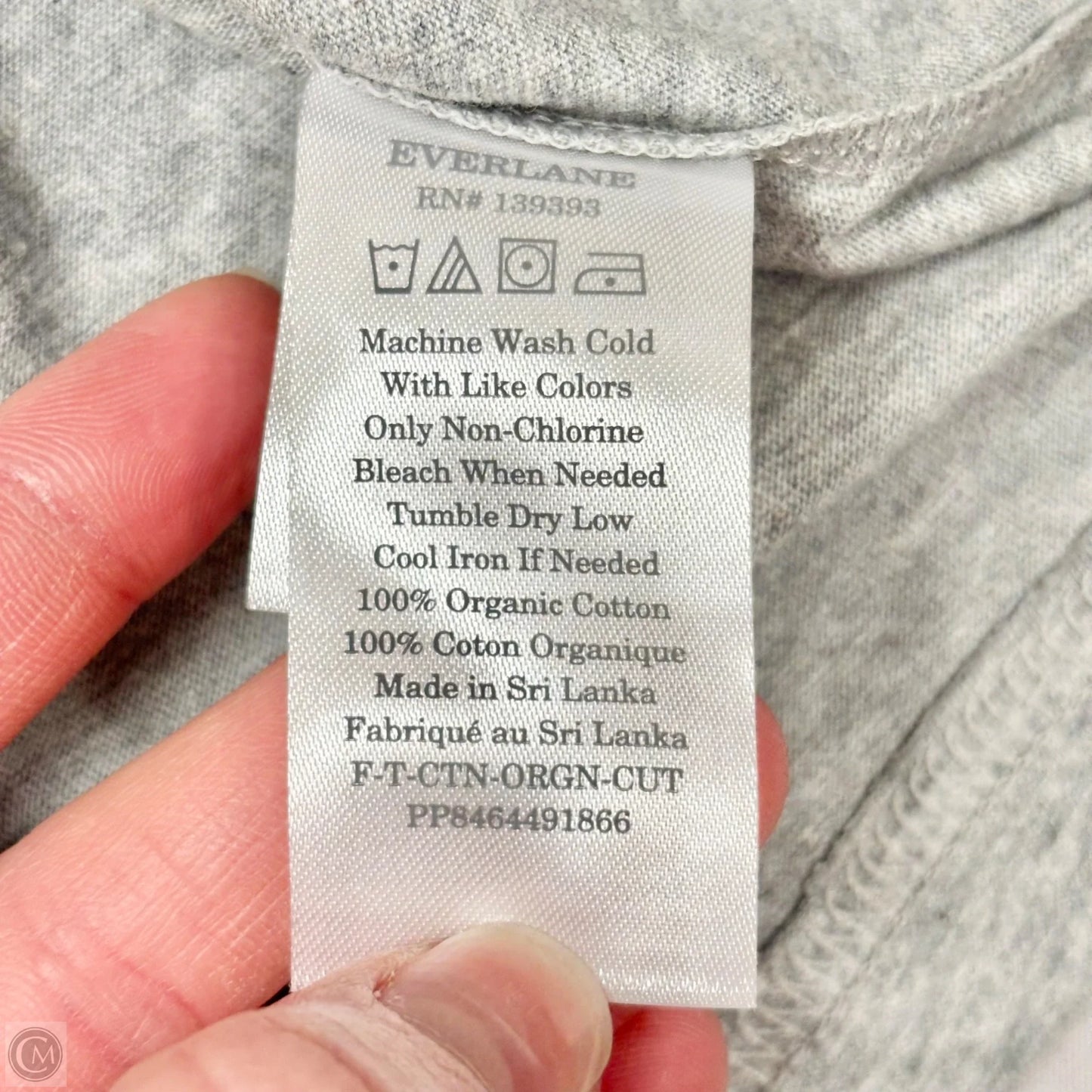 Top Sleeveless By Everlane In Grey, Size: Xxl