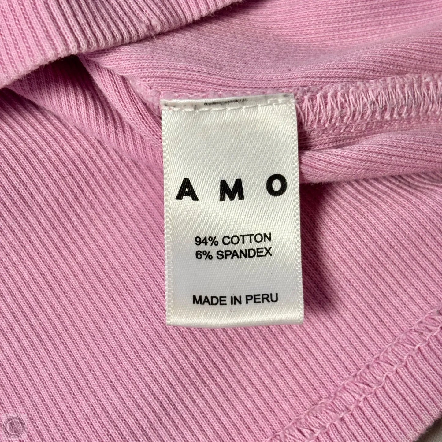 Top Long Sleeve By Amo In Pink, Size: M