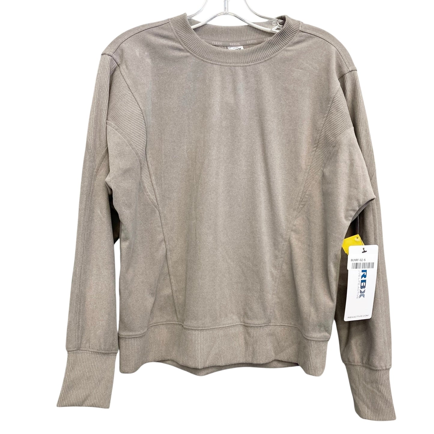 Sweatshirt Crewneck By Rbx In Taupe, Size:S