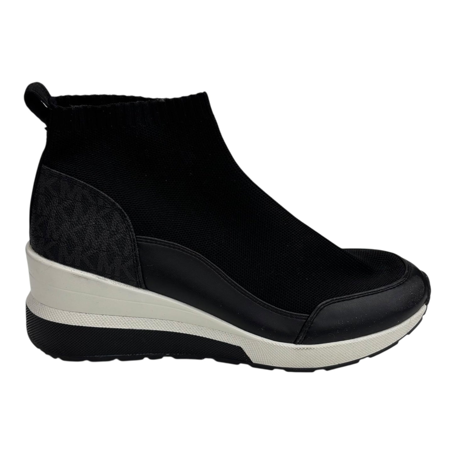 Shoes Designer By Michael Kors In Black, Size:8.5