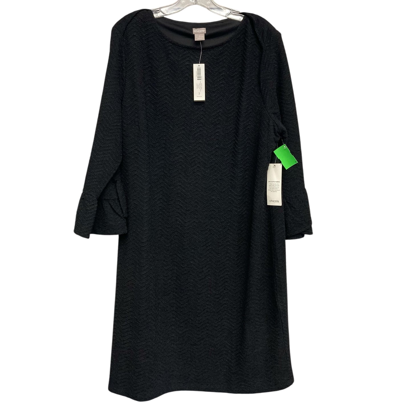 Dress Work By Chicos In Black, Size:Xl