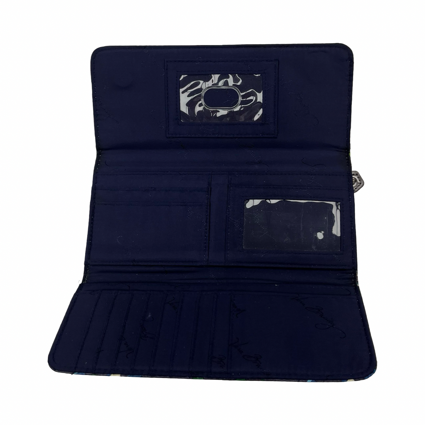 Wallet By Vera Bradley In Navy, Size:Large