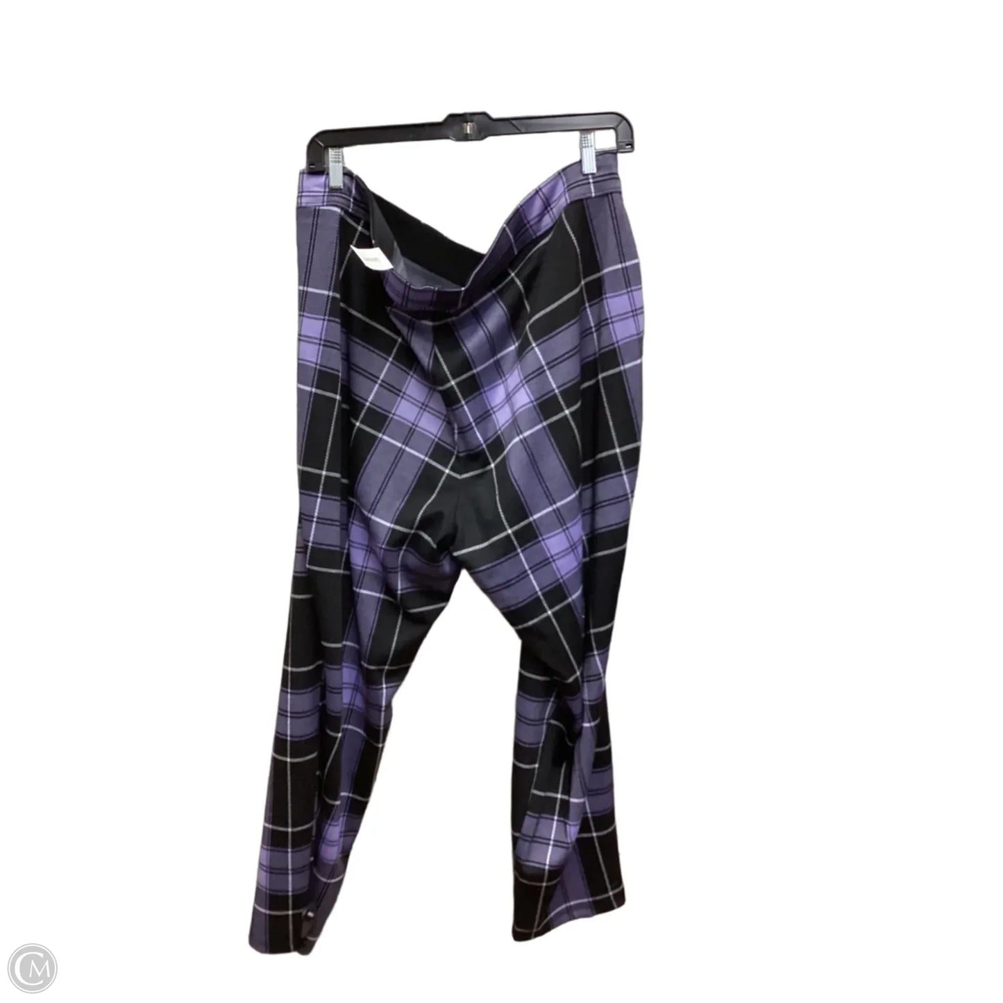 Pants Dress By Ashley Stewart In Plaid Pattern, Size: 4x