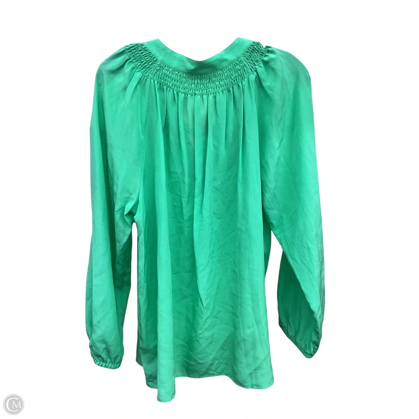 Blouse Designer By Lilly Pulitzer In Green, Size: Xl