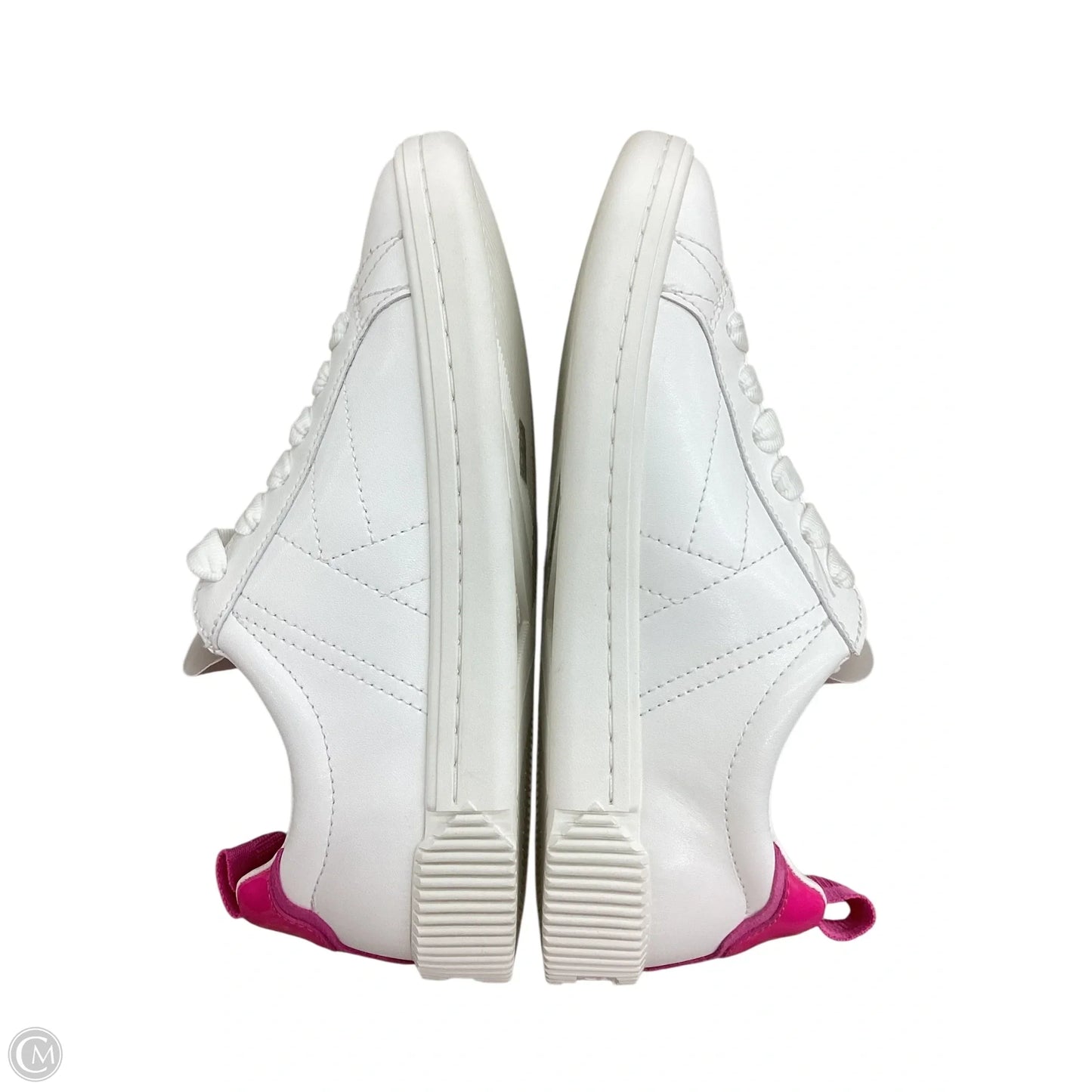 Shoes Designer By Kate Spade In Pink & White, Size: 6.5