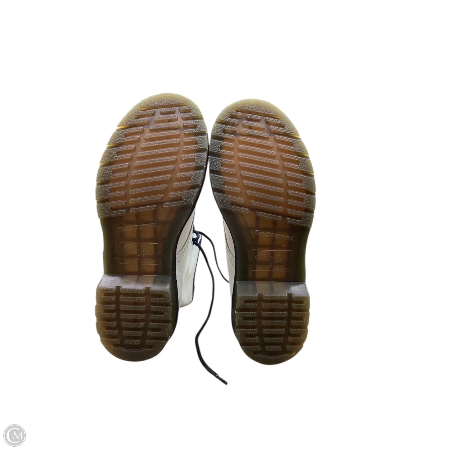 Boots Combat By Dr Martens In White, Size: 7