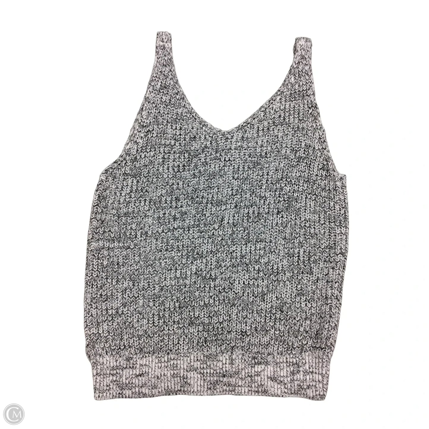 Sweater Short Sleeve By Evereve In Black & White, Size: Xs