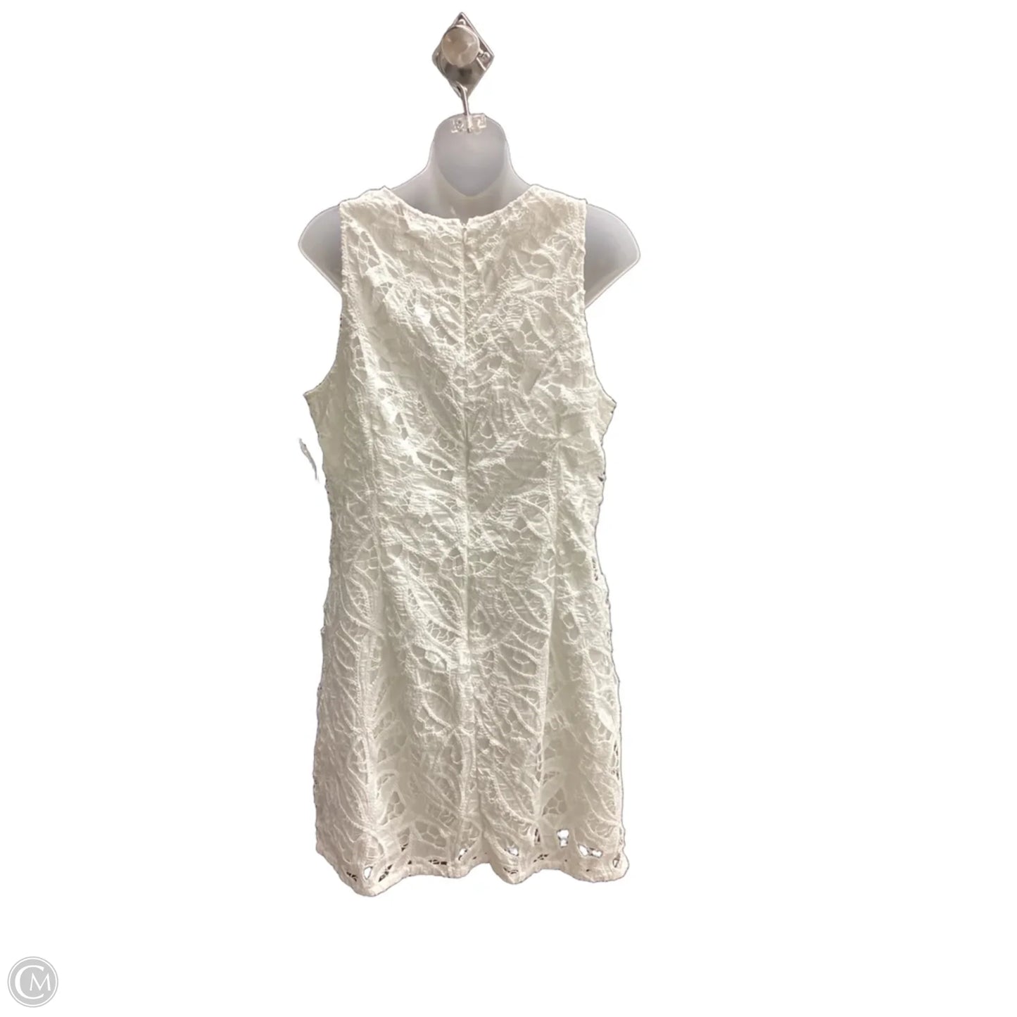 Dress Casual Short By Loft In White, Size: L