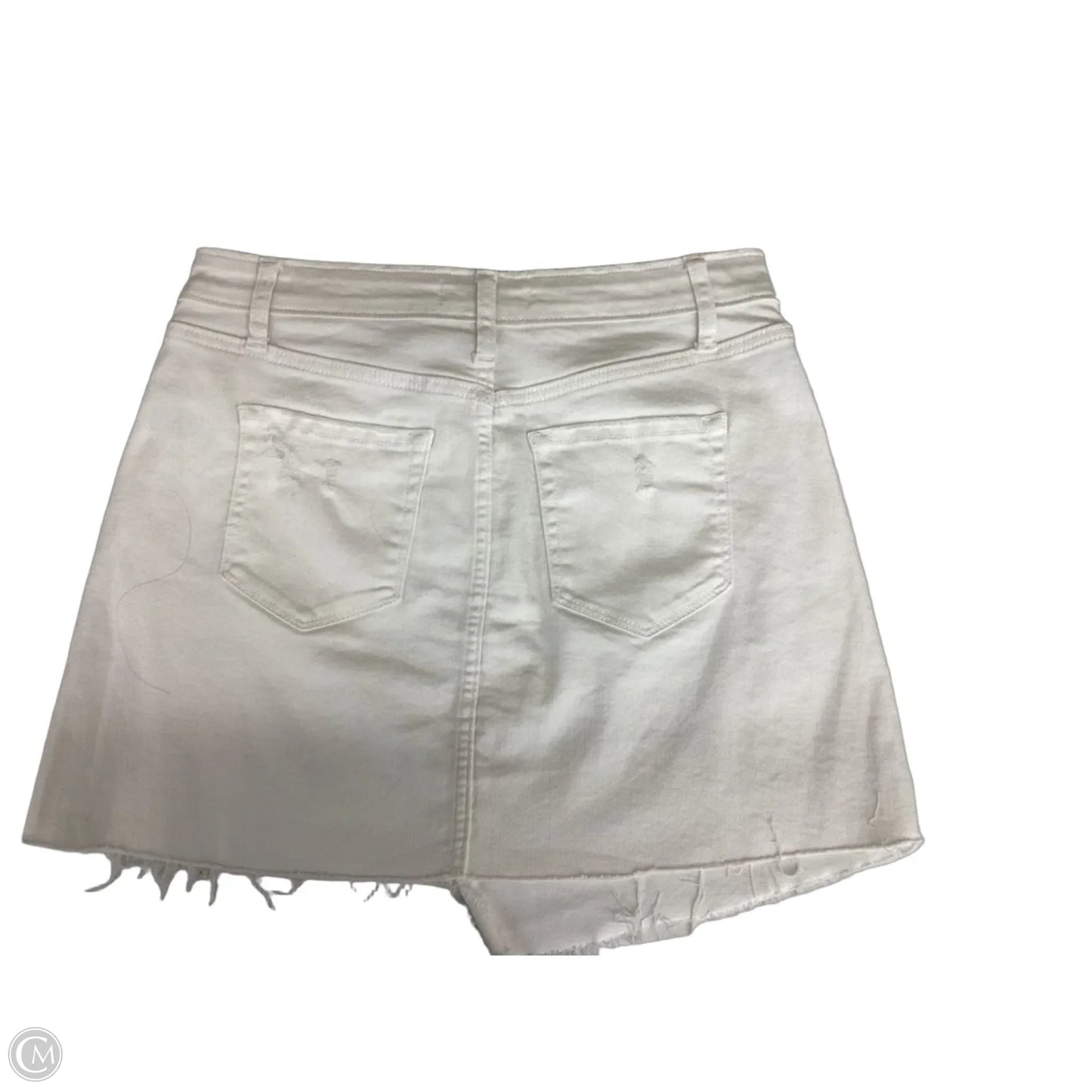 Skirt Mini & Short By Zenana In Cream, Size: M