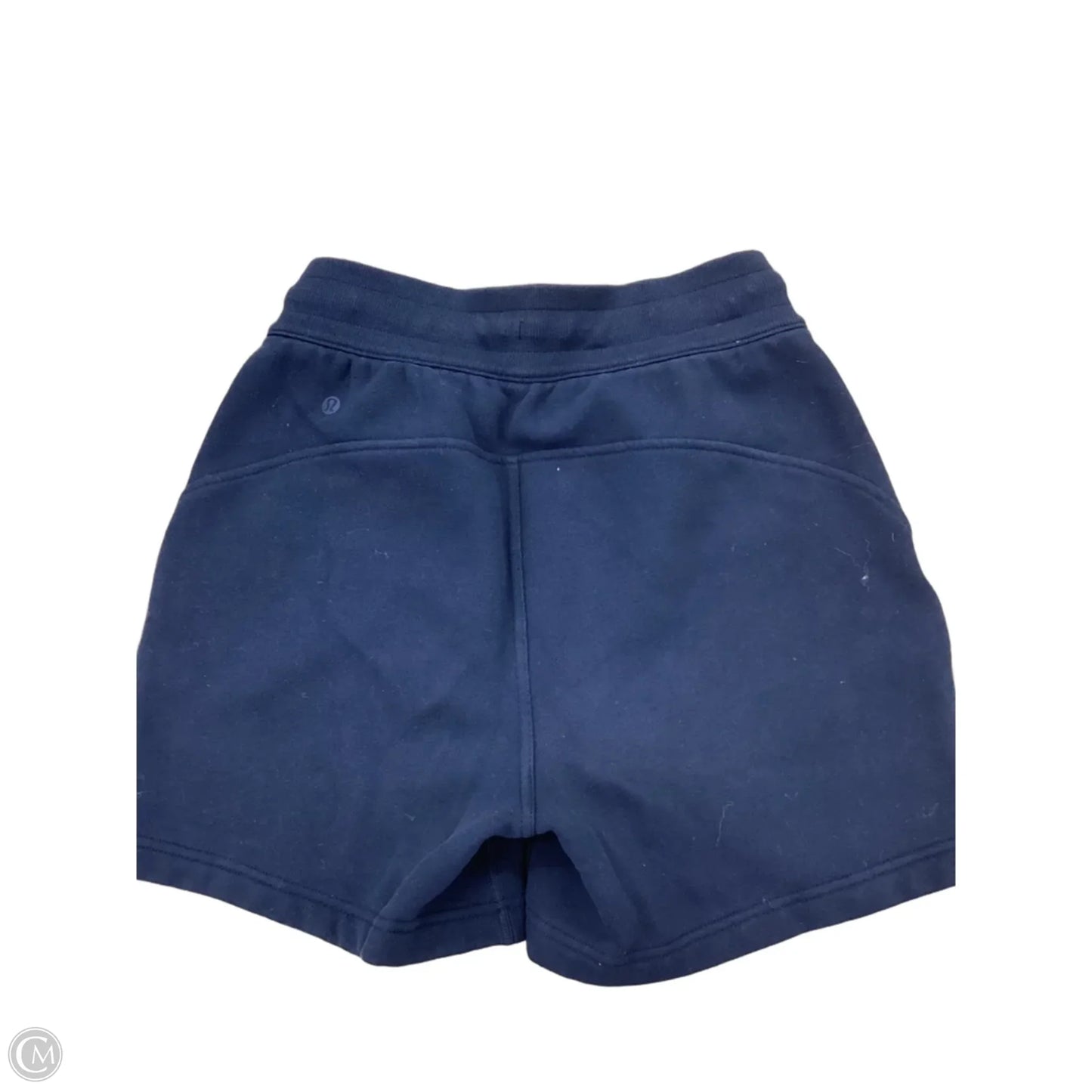Athletic Shorts By Lululemon In Navy, Size: 4