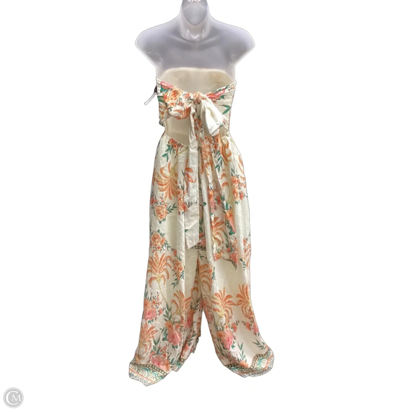 Jumpsuit By Clothes Mentor In Floral Print, Size: S