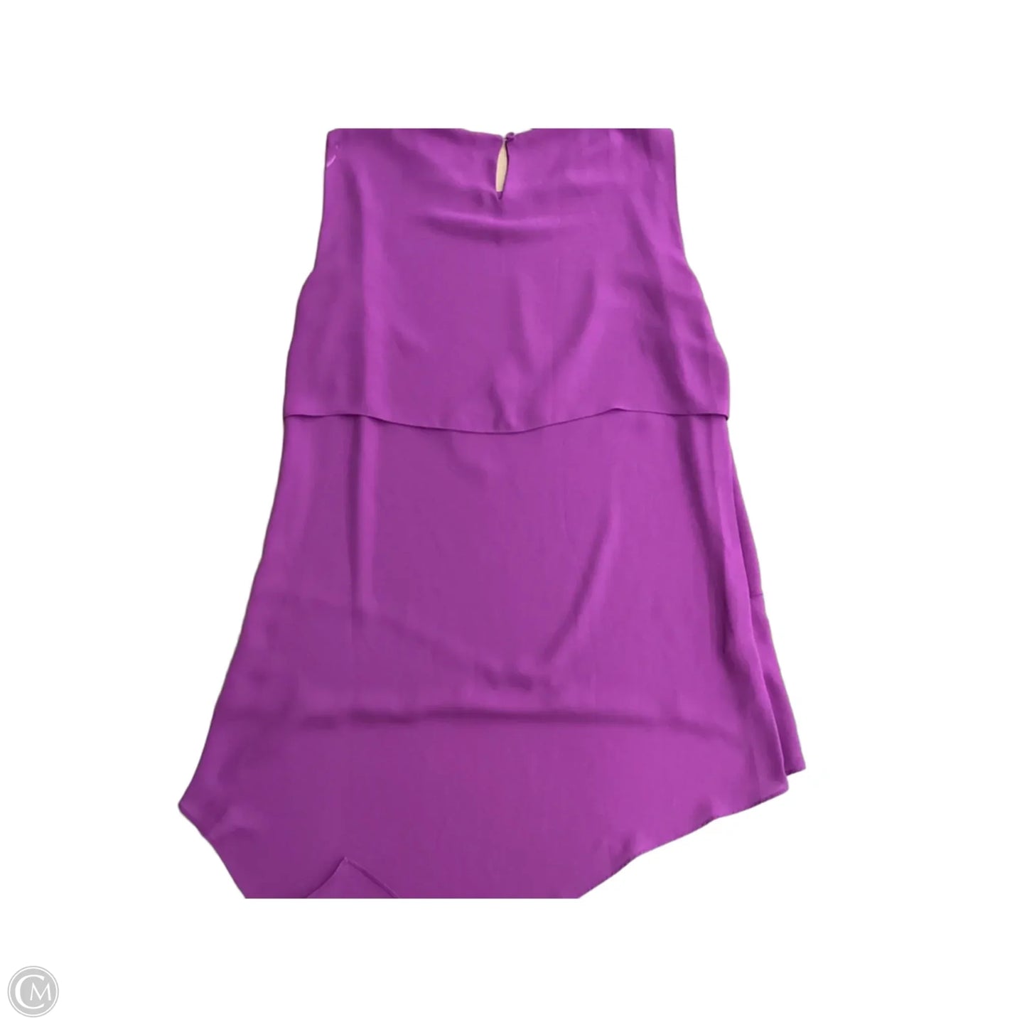 Blouse Sleeveless By Bcbgmaxazria In Purple, Size: Xs