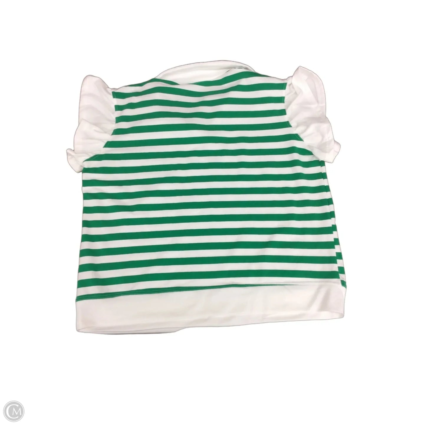 Top Short Sleeve By Clothes Mentor In Striped Pattern, Size: 2x