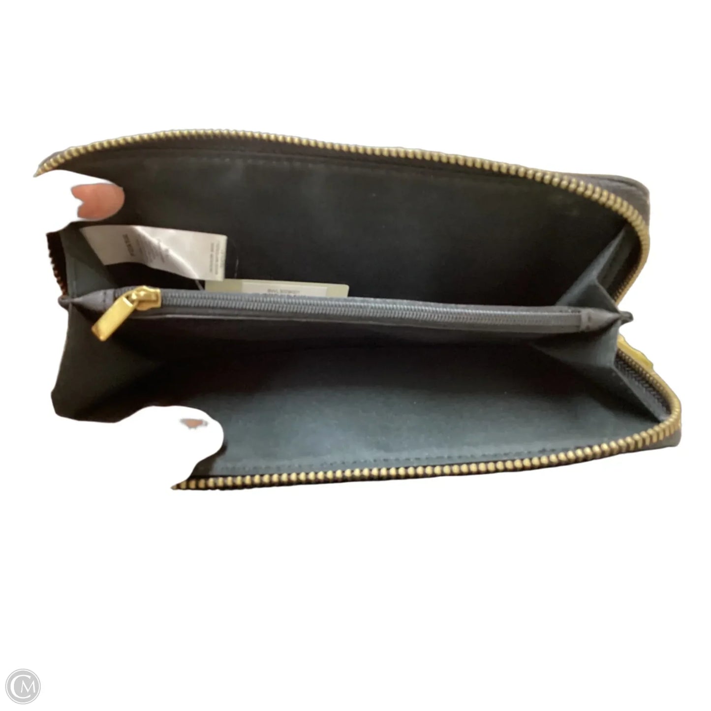 Wallet Leather By Fossil, Size: Medium