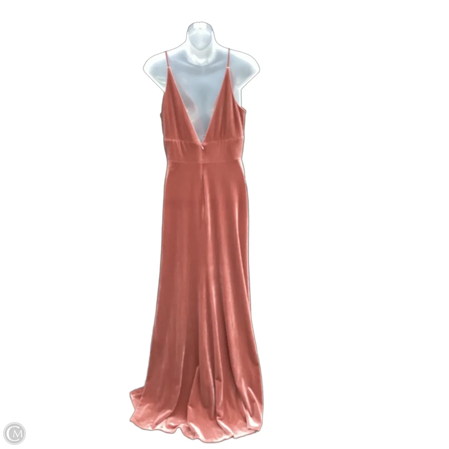 Dress Party Long By Jenny Yoo In Rose Gold, Size: S