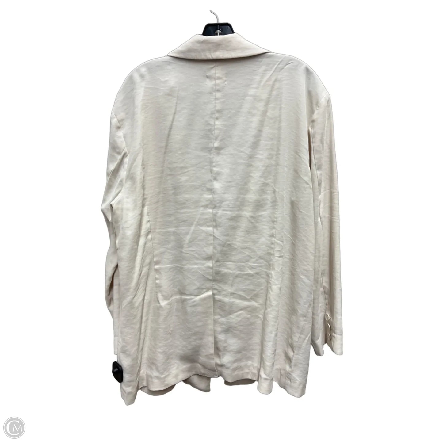 Blazer By Open Edit In Cream, Size: Xl