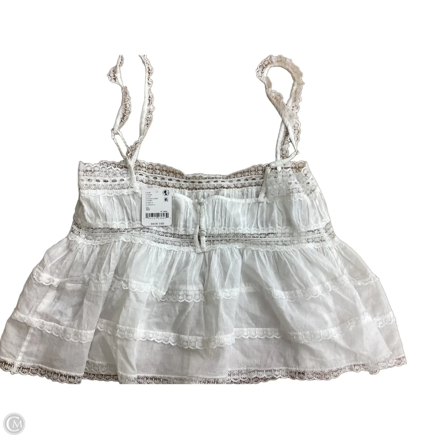 Tank Top By Free People In White, Size: Xs