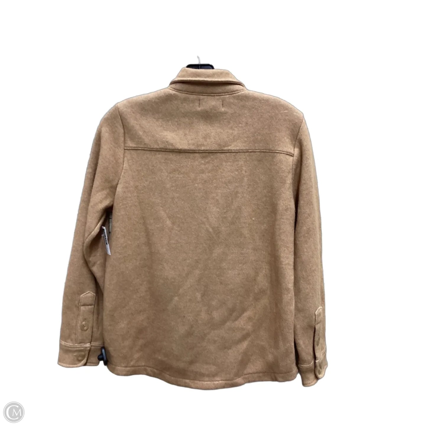Top Long Sleeve By J. Crew In Tan, Size: Xxs