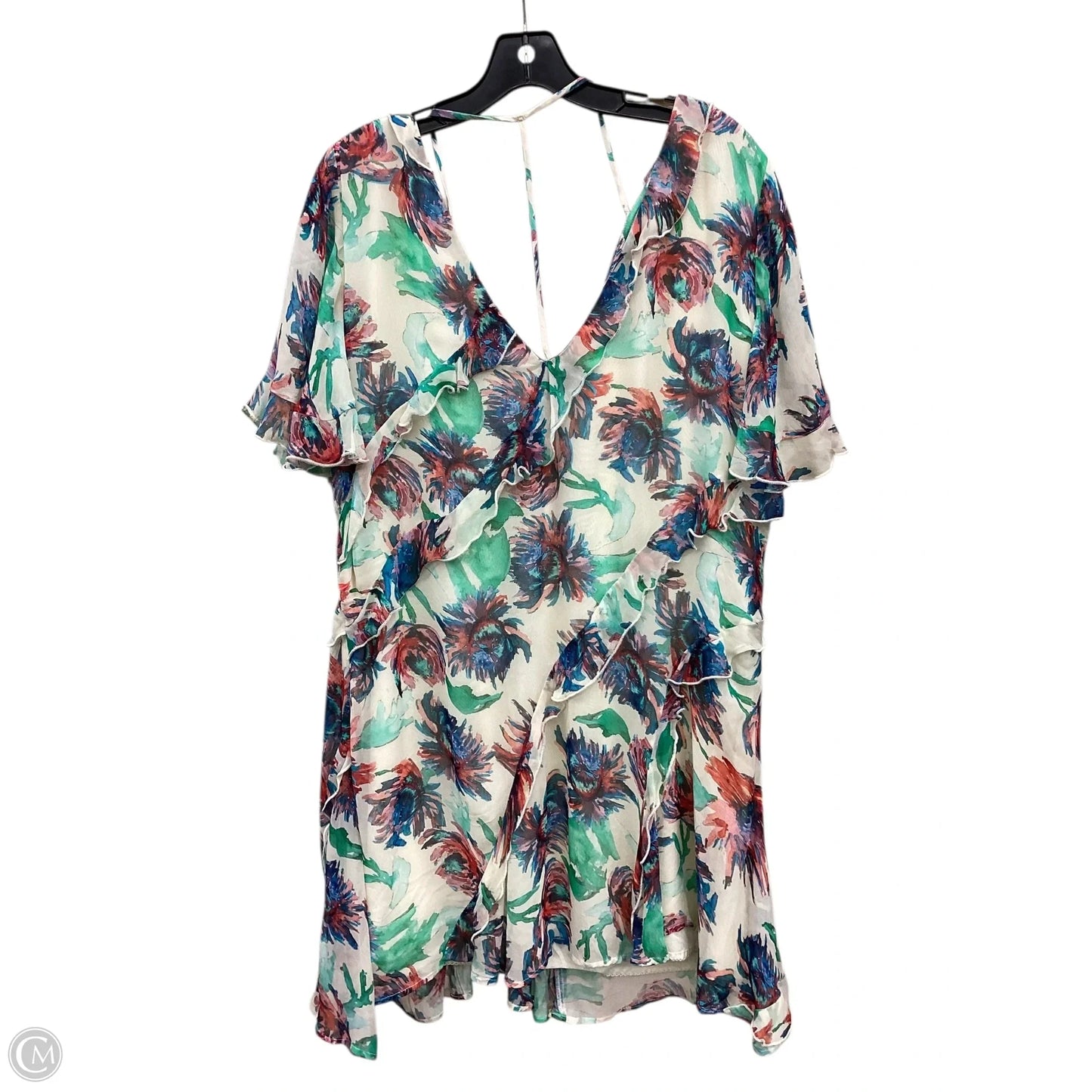 Dress Party Short By Anthropologie In Multi-colored, Size: Xl