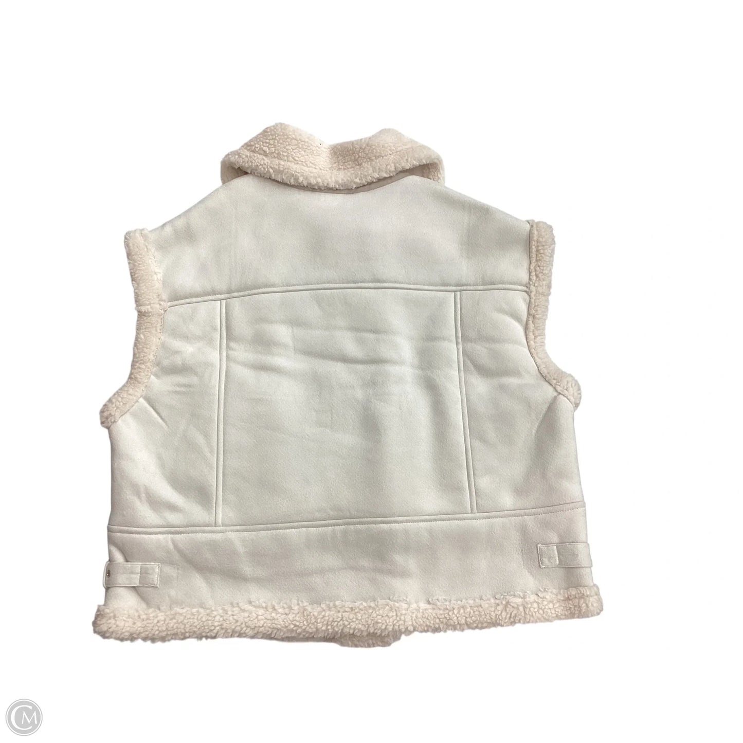 Vest Faux Fur & Sherpa By Hyfve In Ivory, Size: S