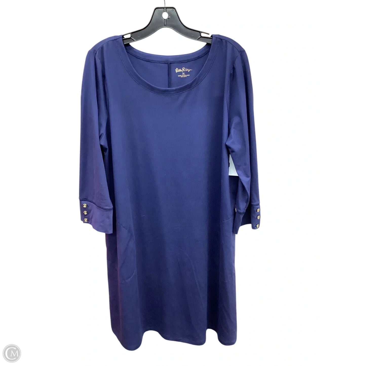 Dress Designer By Lilly Pulitzer In Navy, Size: Xl