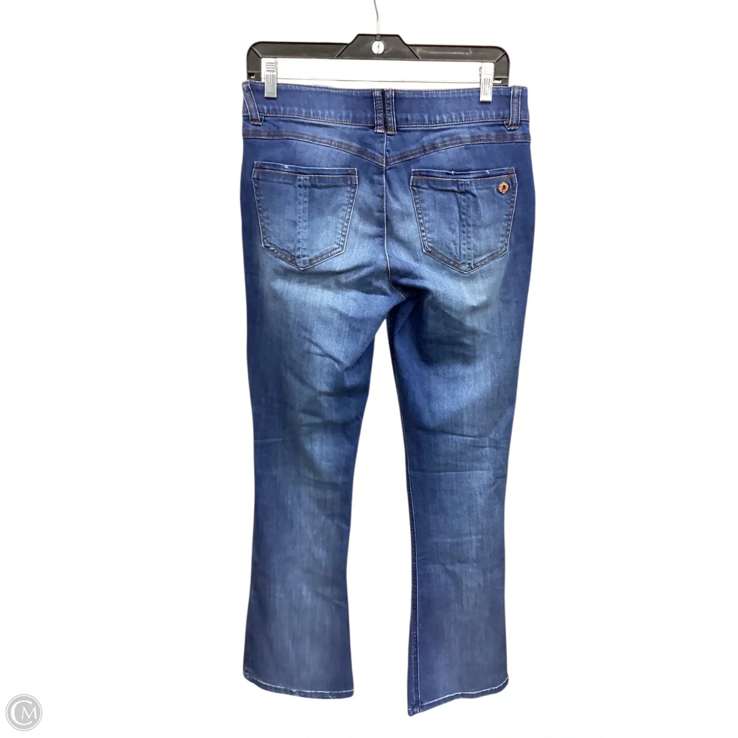 Jeans Flared By Democracy In Blue Denim, Size: 6