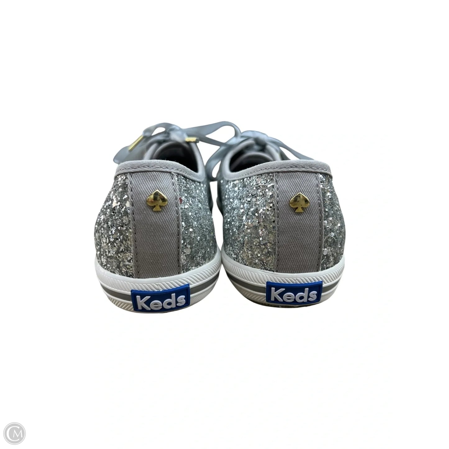 Shoes Sneakers By Keds In Silver, Size: 7.5