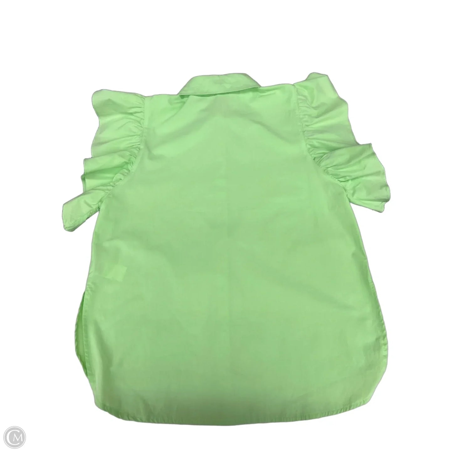Top Sleeveless By Clothes Mentor In Green, Size: L