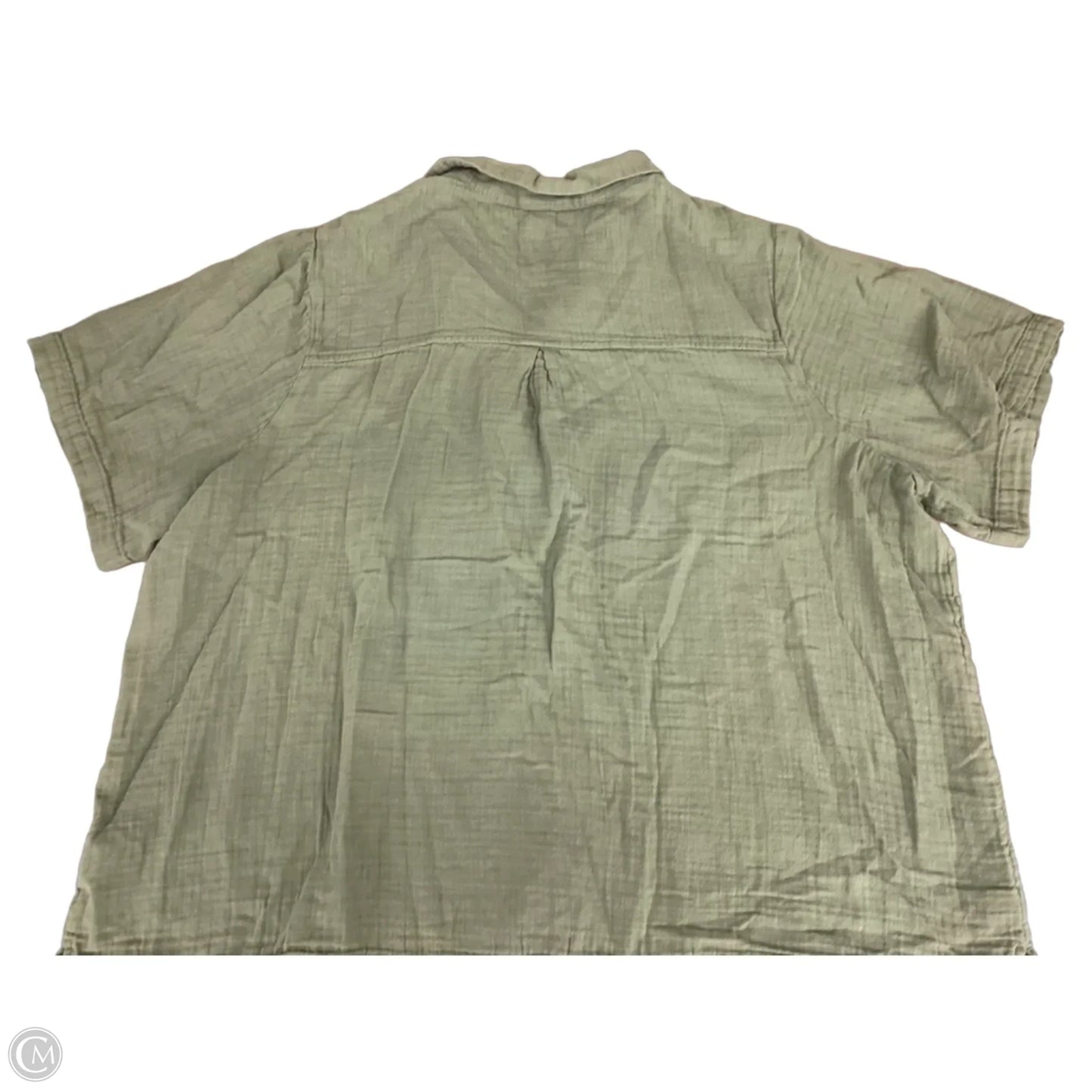 Top Short Sleeve By Old Navy In Green, Size: Xxl