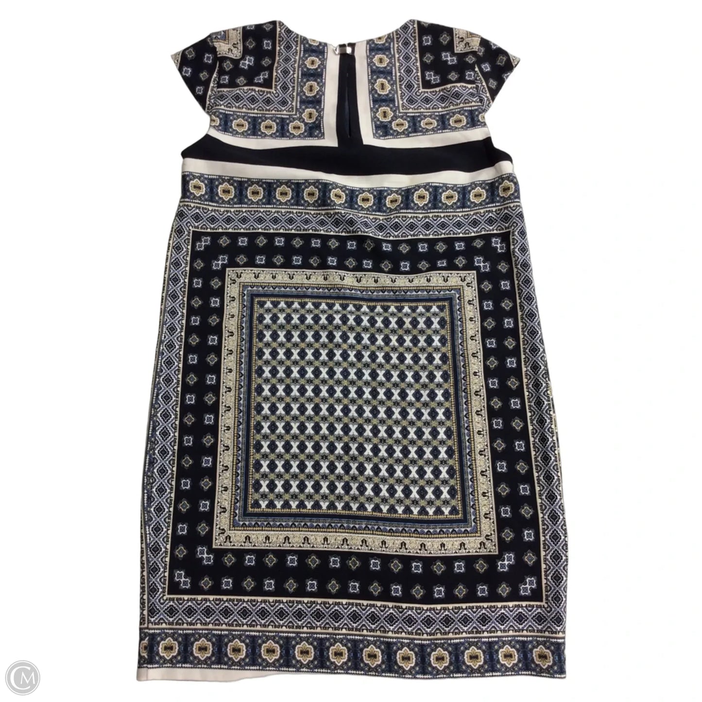 Dress Casual Short By Mng In Blue & White, Size: Xs