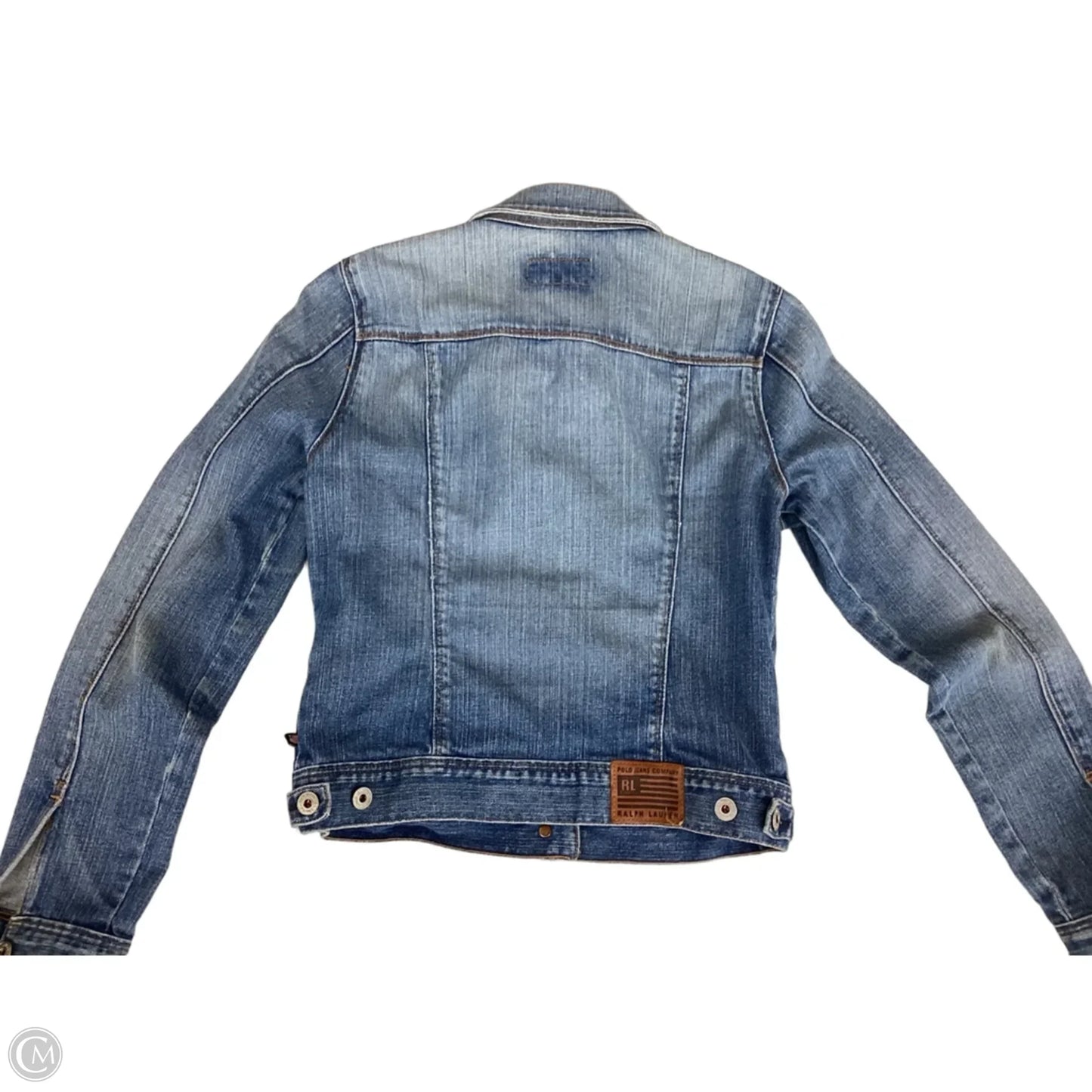 Jacket Denim By Polo Ralph Lauren In Blue Denim, Size: S