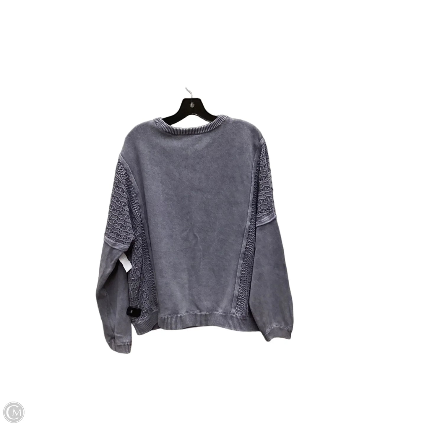 Top Long Sleeve By J. Jill In Grey, Size: L