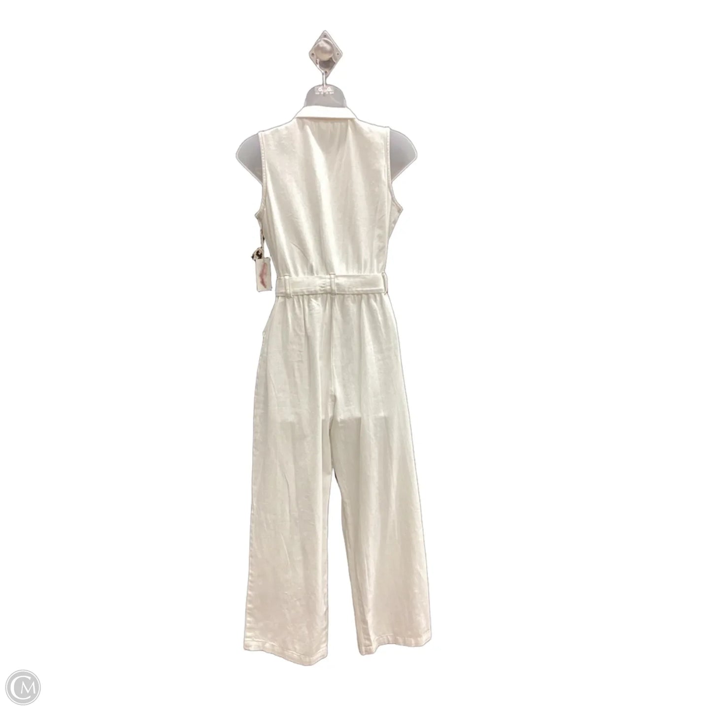 Jumpsuit By Jessica Simpson In White, Size: S