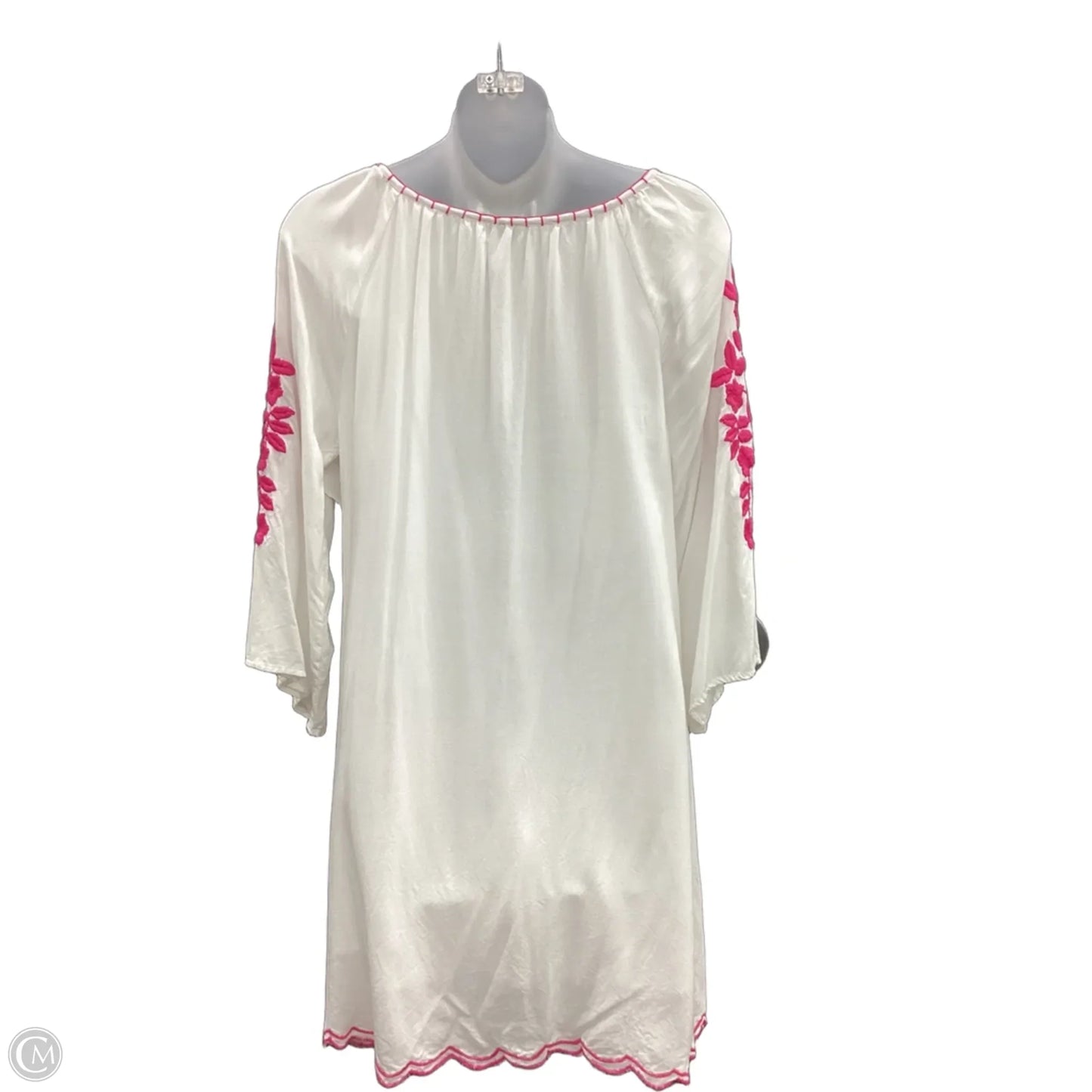 Dress Casual Short By Clothes Mentor In White, Size: S