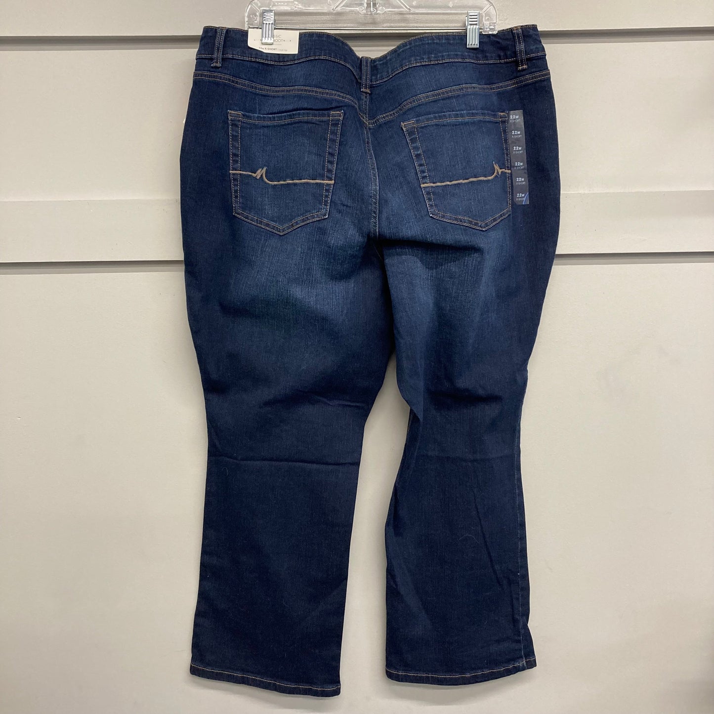 Jeans Wide Leg By Maurices In Blue Denim, Size:22