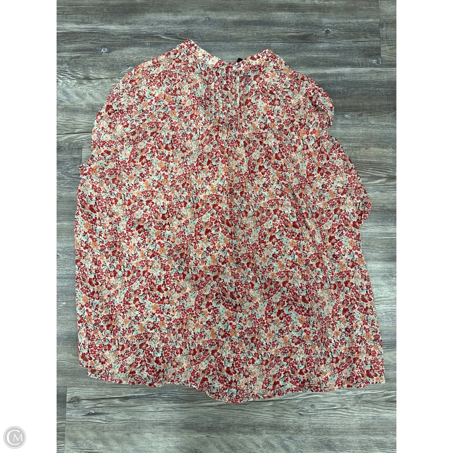 Top Long Sleeve By Torrid In Floral Print, Size: 3x