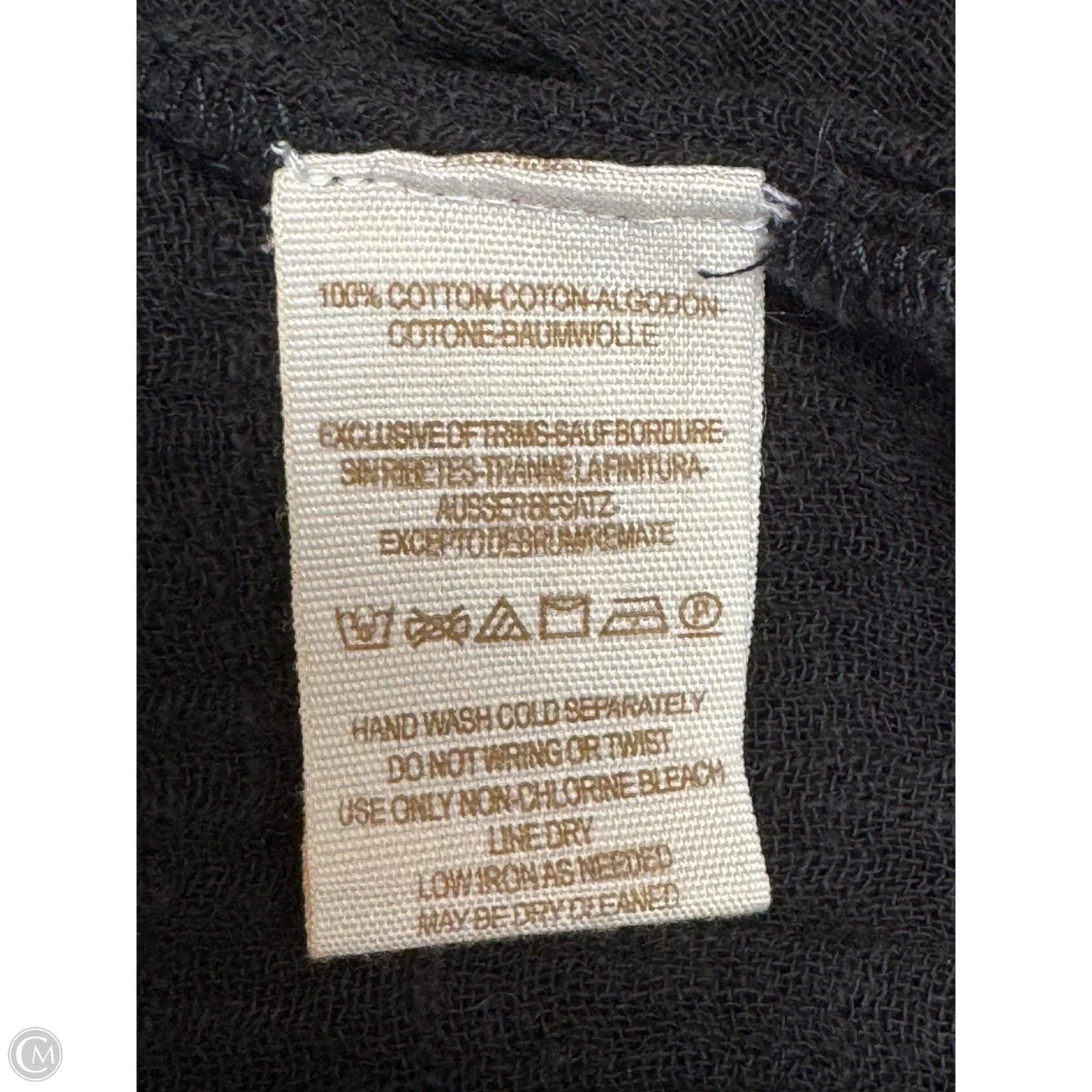 Top 3/4 Sleeve By Free People In Black, Size: Xs