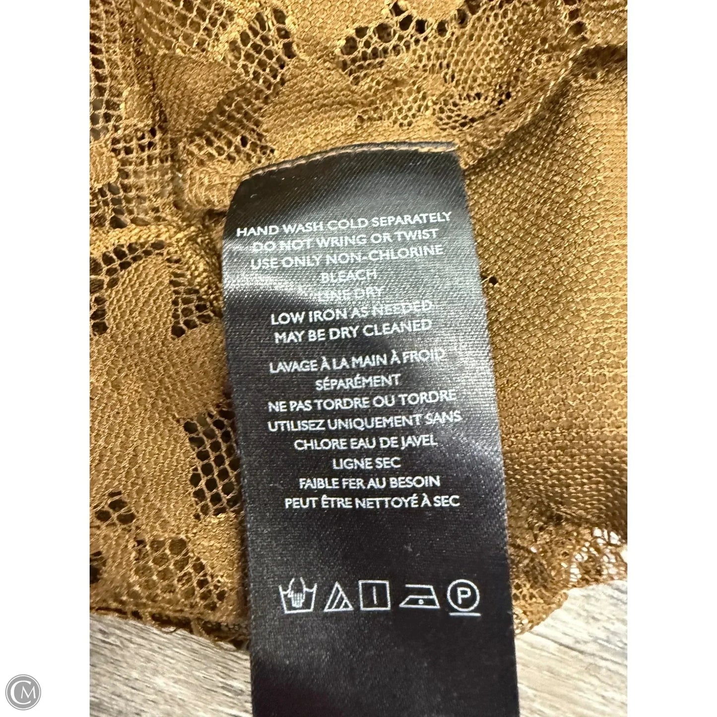 Top Sleeveless By Anthropologie In Brown, Size: Xs